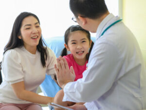 mother and child smiling after a Torrance general dentistry appointment